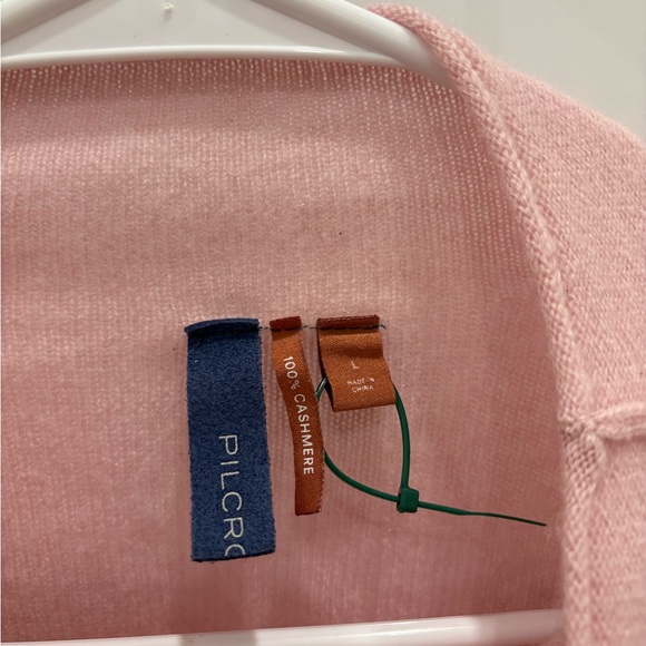 Pilcro by Anthropologie The Alamo Cashmere MockNeck Pullover Sweater size Large - Picture 3 of 8